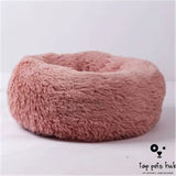 CozyNest Round Long Hairy Cat Mattress