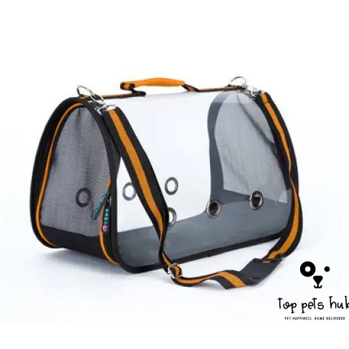 Transparent Pet Messenger Bag