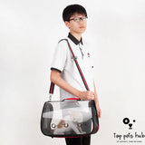 Transparent Pet Messenger Bag