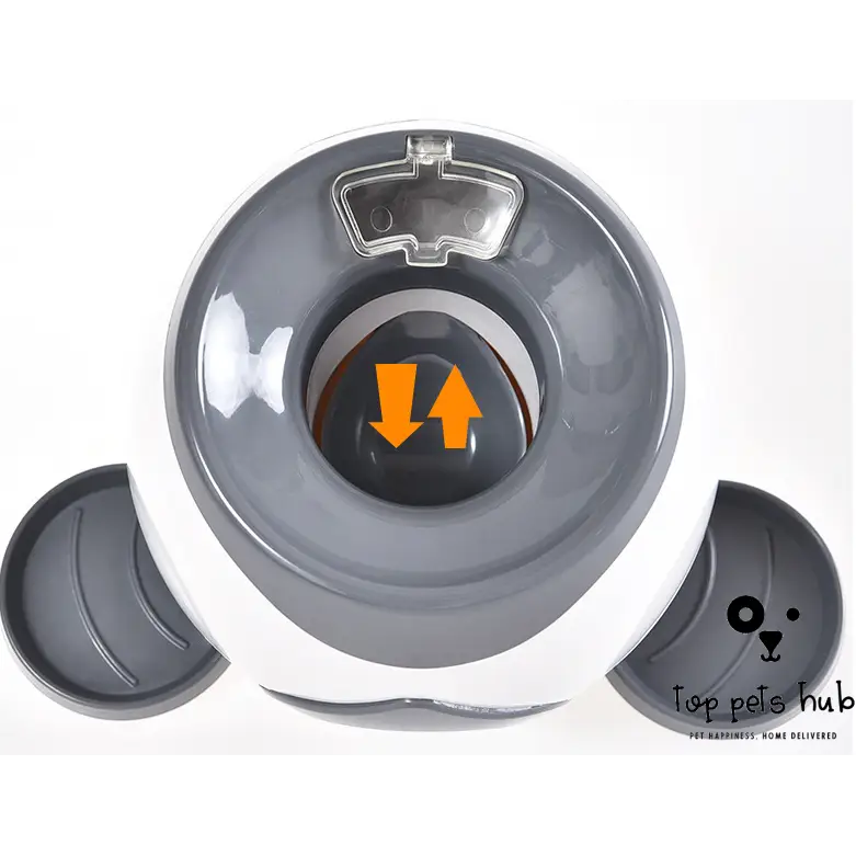 Smart Pet Feeder with Tennis Ball Throwing Device