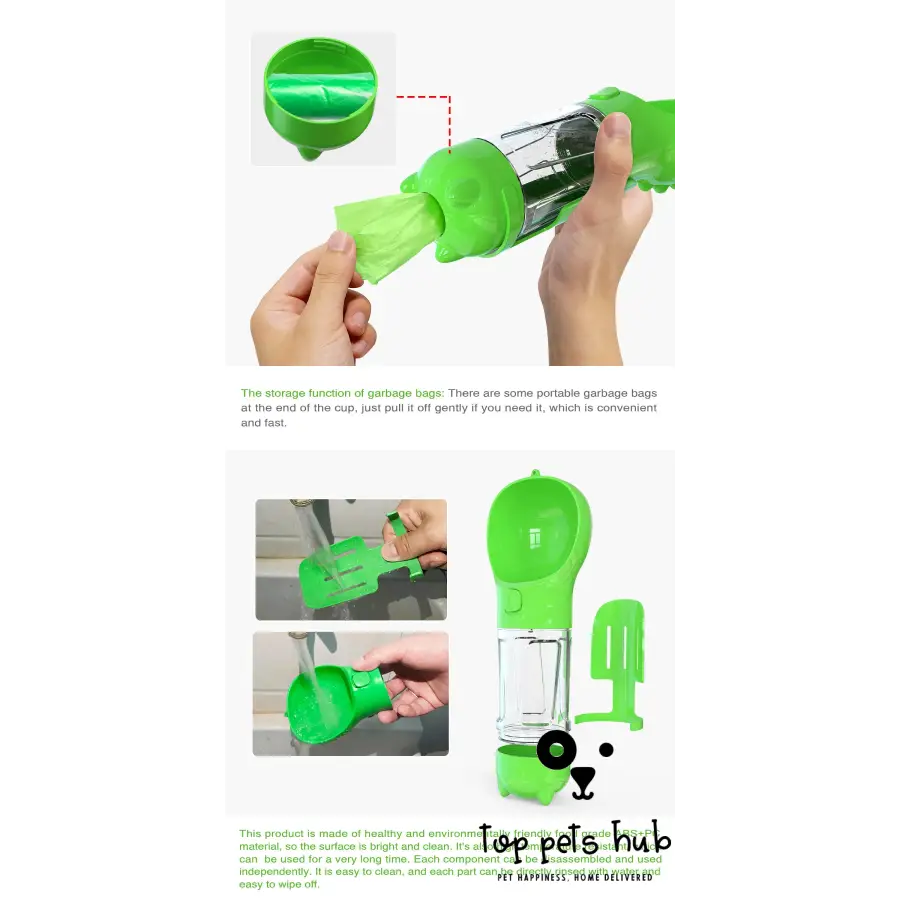 AquaBuddy Multi-Functional Pet Water Bottle