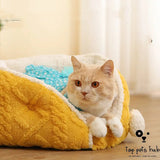 Cozy Cheese Cat Nest