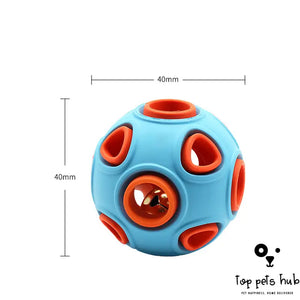 GlowPlay Luminous Sounding Dog Toy Ball - Interactive