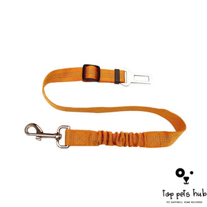 Reflective Cushioning Dog Car Seat Belt