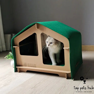 All Season Wooden Pet House