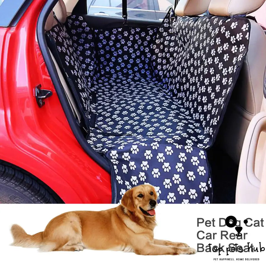 Pet Car Back Seat Cover