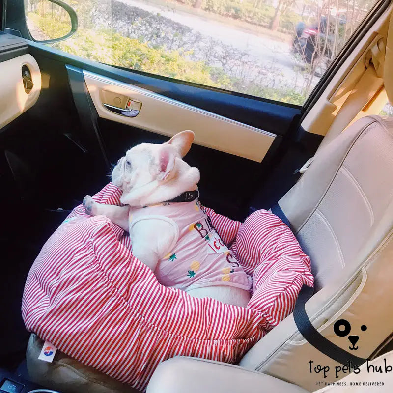 Travel Car Seat Cushion for Small Dogs