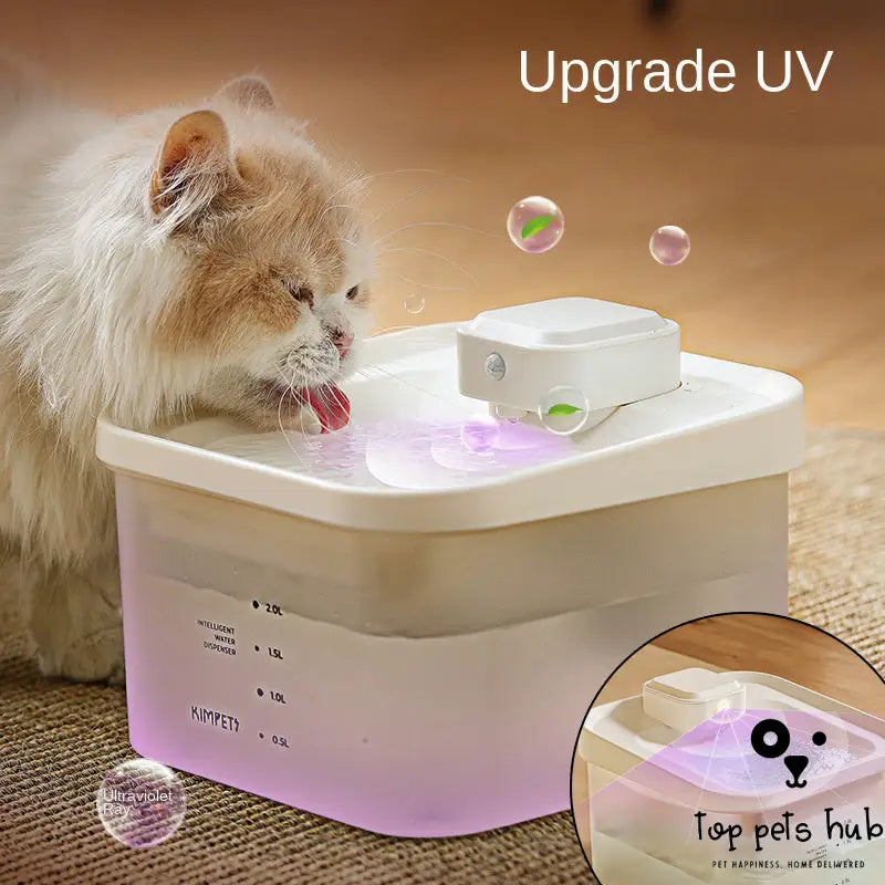 UV Sterilization Cat Water Dispenser