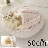 Plush Round Pet Bed