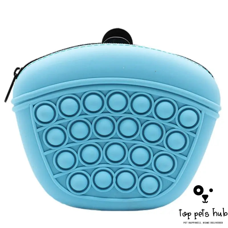 Pet Training Waist Bag with Silicone Feed Dogs Treat Pouch