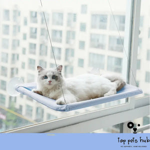 HangPurr Cat Window Hammock with Litter Sucker